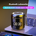 Miniatyrbild 5 av 5: Digital väckarklocka med stor LED-temperaturdisplay, bärbar