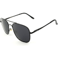 Miniatyrbillede 1 af 4: Premium Military Style Classic Aviator Solbriller Polariseret UV-beskyttelse Sort