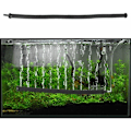 Miniatyrbild 4 av 5: Akvarium luftbubblor bar plast hopfällbar vägg luftdiffusor fisk T
