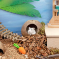 Miniatyrbilde 2 av 5: Coco Hut Hamsterhus seng for gerbiler mus smådyr bur Hab