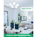 Miniatyrbillede 4 af 5: Led E27 Cool White, 9w svarende til 60w, 6000k, 806lm, Standard A60 Pære