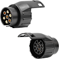 Miniatyrbillede 2 af 5: 7 til 13 Pin Trailer Adapter 7 Pin Trailer Stik til Bil Trailere, Traktor
