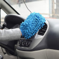 Miniatyrbillede 4 af 5: 6 stk. vaskehandsker i chenille-mikrofiber til bilrengøringssæt til husholdningsrengøring