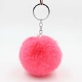 Miniatyrbillede 2 af 5: 1 stk. nøglering nøglering tilbehør fluffy bil nøglering plys vedhæng