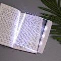 Miniatyrbilde 5 av 5: Flat Book Light Side Book Light for Clear LED Full Page Illuminator Panel Plate(Hvit)