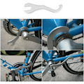 Miniatyrbillede 4 af 5: 2 stk Effektive Rustfrit Stål Cykel Reparationsnøgle