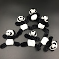 Pikkukuva 1 / 5: 6 kpl Panda Jääkaapin Magneetit Söpö Pehmo Panda Jääkaapin Magneetti D