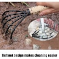 Miniatyrbilde 4 av 5: Clam Rake Conch Hage Nettverktøy 5 Klo Strand Tilbehør Skall Hus