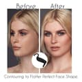 Perfekt konturkurve stencil makeup værktøjer øjenbryn shaper eyeliner