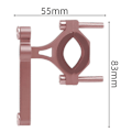 Miniatyrbilde 2 av 5: Sykkel vannflaskeholderadapter justerbar (rose gull)