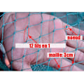 Miniatyrbillede 3 af 4: Fjerkrænet 2,7mX1,8m Beskyttelsesnet til høns gæs kalkuner osv. - Grøn