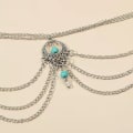 Miniatyrbillede 3 af 5: Bohemian Perle Ankelkæder Blomster Ankelkæder Strand Fodkæde til Kvinder og Piger