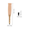 Miniatyrbilde 2 av 5: Automatisk hulltang i lær, automatiske hullstanser, med hulldiameter på 1,5 mm, 2 mm, 2,5 mm, 3 mm, 3,5 mm, 4 mm, for søm, lær, papir, håndverk