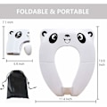 Miniatyrbillede 2 af 5: [Opgraderet version] Baby Toilet Reducer - Rejse Foldbar Toilet Sæde