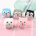 Miniatyrbillede 1 af 5: 5 stk. Mos Mikro Landskab Ornament Ornament Diy Montering Resin Små Ornament, Ugle