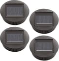 4 st solcellslampor med LED-lampor, solcellslampor