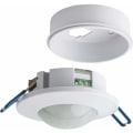 Miniatyrbillede 1 af 5: Indendørs bevægelsessensor, planforsænket og loftsmonteret, programmerbar, infrarød sensor, 6m / 360°