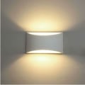 Miniatyrbilde 1 av 4: LED innendørs vegglampe 7W hvit moderne vegglampe, utendørs vegglamper, opp ned spotlampe for stue soverom hall trapp, hvit 3000k