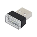 Miniatyrbillede 1 af 5: LED-atmosfærelys, 5V plug-in-lys Mini indvendigt ambient belysningssæt til biler, bærbare computere, USB-stik 5 stk.（Blå stråle）