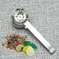 Miniatyrbillede 3 af 5: Rustfrit tykk citronklemme i rustfrit stål, multifunktionel kreativ teklemme, lille køkkenredskab, teklemme, 4 stk.