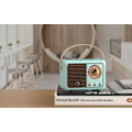 Miniatyrbild 3 av 5: Retro Bluetooth högtalare, Retro Classic Style Retro-högtalare, hög