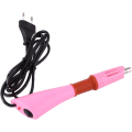 Miniatyrbilde 5 av 5: Rhinestone-applikator, Hotfix-applikator-tryllestavverktøy med 7 spisser for krystall-edelstenglass-rhinestone-nagler (rosa)