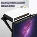Miniatyrbilde 2 av 5: Dekoderhylle Monitorstativ/Holder høyttalere Streaming-enheter/Spar plass/Svart