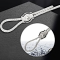 Miniatyrbilde 4 av 4: 10 stk. Wire Rope Clamp, M3 Kabelklemme, Rustfritt Stål Kabelklips for 3 mm Stålvaier, Simplex Klips for Byggeplasser og Skip