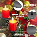 Miniatyrbilde 4 av 5: Lysestake for adventslys 4 stk Metall Lysestake for lysestake Telys Lys Dekor Bord Julseremoni Bursdagsfest