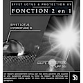 Miniatyrbillede 2 af 5: Foldbar Paraply UV-beskyttelse (50) og Lotus-effekt (2 i 1) | Vindtæt, kompakt, selvopplukkende, marineblå parasol