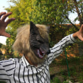 Miniatyrbild 5 av 5: Varulv Latex Mask med Varulv Klor, Varulv Huvudbonad + Varulv Handskar för