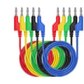 Krokodilklämmor Testledningar, 5 st Testkabel för Multimeter