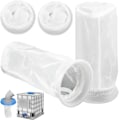Miniatyrbillede 1 af 5: 4 stk. Nylon IBC-filter til 1000 liters IBC-regnvandstank, Nylonfilter