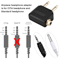 Miniatyrbillede 4 af 5: Flyadapter til flyselskaber 3 stk.