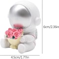 Miniatyrbilde 2 av 5: 2-delt resin astronautfigur romdekorasjon