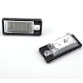 Pikkukuva 2 / 5: 2-osainen LED-kilpien valaisin 18 SMD takakilven valaisin Au-di A3:lle