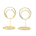 Miniatyrbillede 5 af 5: 20 stk. Guld Bordkort Holdere, Bordnummer Holdere, Bryllup Menu Holder, Bryllup Bord Navn Holder, Bordnummer Holder, Guld Bordnummer Holder