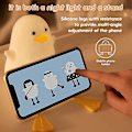 Miniatyrbillede 5 af 5: Led natlys, silikone and natlys med timer, Led natlys