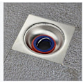 Miniatyrbild 3 av 4: Golvavlopp för dusch, luktfri, anti-backflow, för kök, badrum