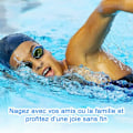 Miniatyrbild 5 av 5: 9 par simning öronproppar återanvändbara silikon pool öronproppar för simning dusch S