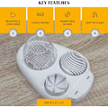 Miniatyrbilde 2 av 5: Egg slicer for hard-boiled eggs - 3 slicing modes, handy, robust stainless steel
