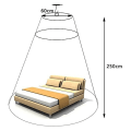 Miniatyrbilde 5 av 5: Dobbeltseng Myggnetting, Kuppelformet Seng Myggnetting, Universell Dobbeltseng