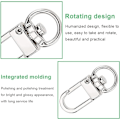Miniatyrbillede 3 af 5: Premium Swivel Spring Hooks - 20 Metal Lobster Claw Clasps, Lobster Clasps