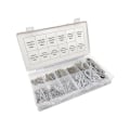 Miniatyrbild 1 av 5: Splintset, Splint, Olika Splint Galvaniserad Splint Montering Fjädrar，（250st）