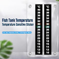 Miniatyrbillede 5 af 5: Akvarietermometer Klistermærker til Glasbeholder Vandtemperatur Test 10 og 40 Grader Celsius