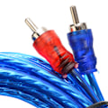 Pikkukuva 3 / 3: Auton vahvistimen johtosarja Audio Subwoofer AMP RCA virtajohto AGU