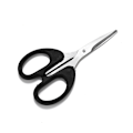 Miniatyrbillede 2 af 5: Non-stick Titanium Softgrip Detaljesakse, 5 tommer 3 stk.