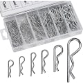 Miniatyrbillede 1 af 5: 150 stk. Splintpind Retainer Pins, R Clips Retainer Pins Cotter P