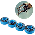 Miniatyrbillede 2 af 4: 4 stk. hjul, holdbare blå Classic Series højtydende skateboard