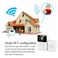 Pikkukuva 3 / 5: Langaton ovikelloliitäntä valvontakamera, Wifi Smart Came